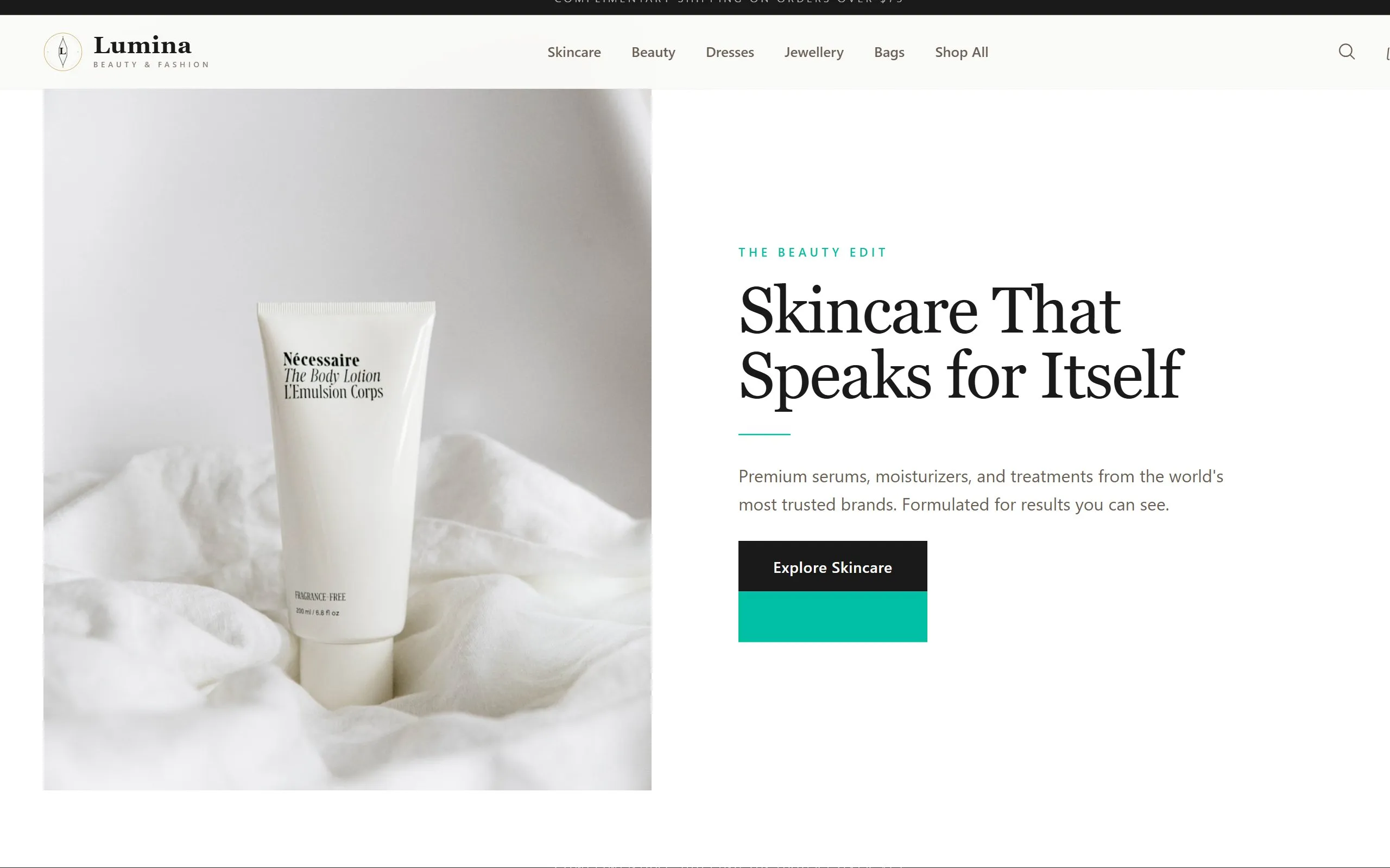 Skincare Editorial